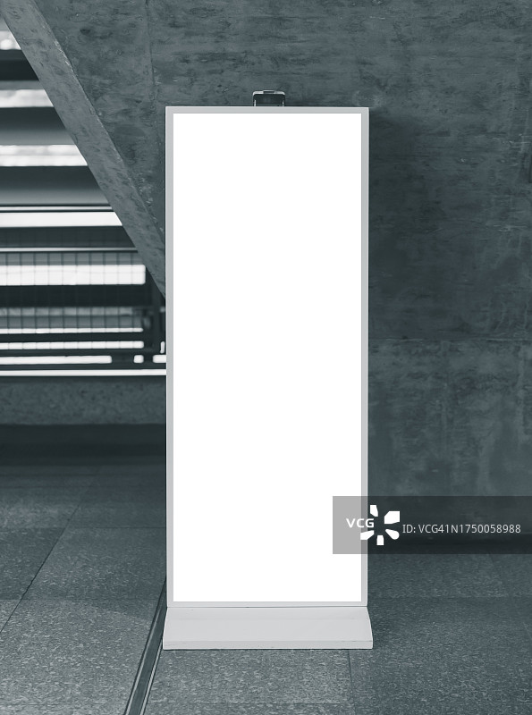 室内媒体展示标牌易拉宝图片素材