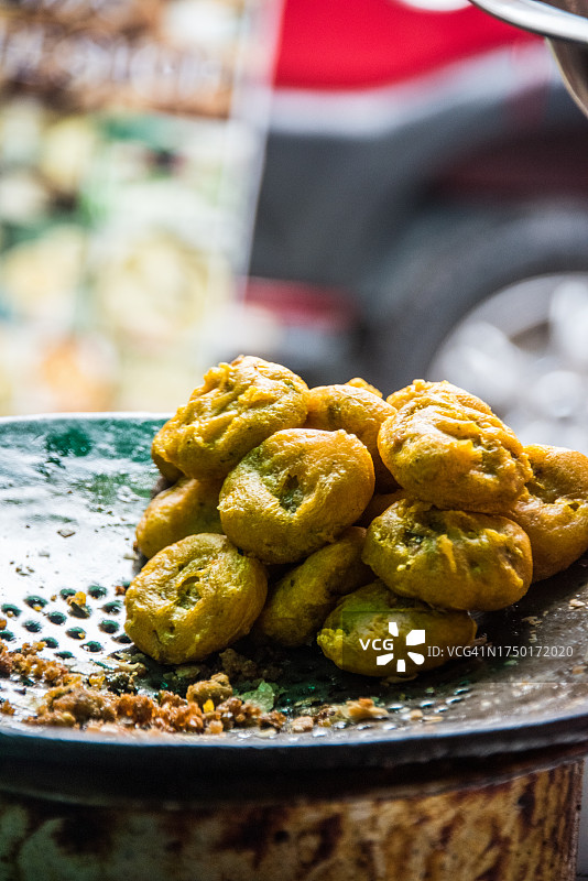 尼泊尔炸土豆图片素材