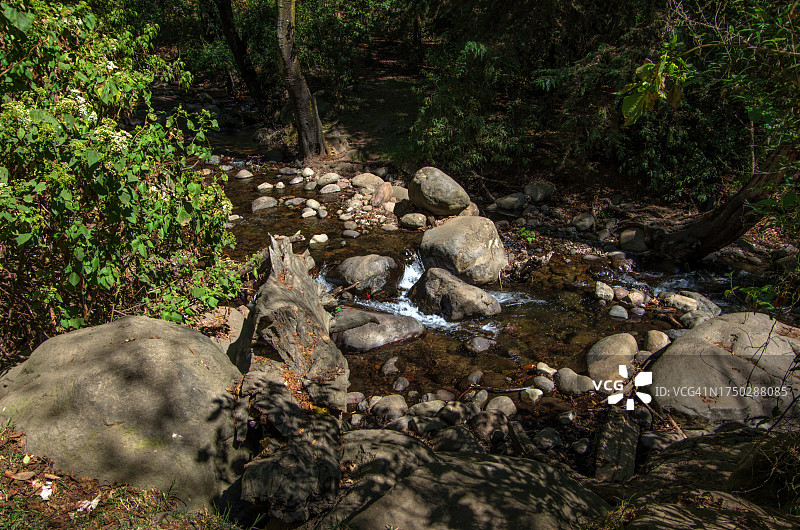 马格达莱纳河，迪纳莫斯国家公园，墨西哥城，墨西哥图片素材