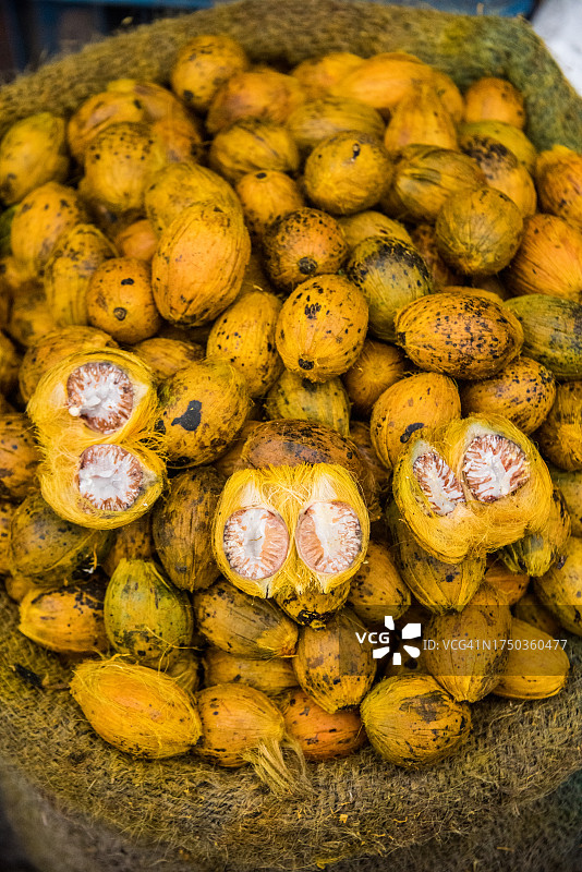 孟加拉国市场上出售的槟榔图片素材