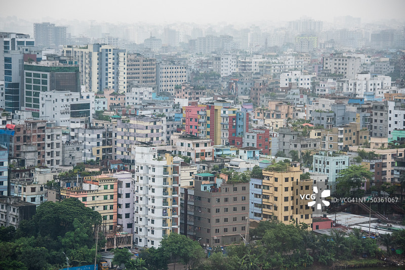 达卡天际线图片素材