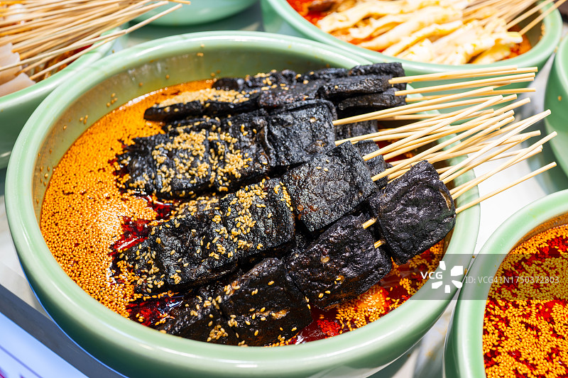 长沙臭豆腐串图片素材
