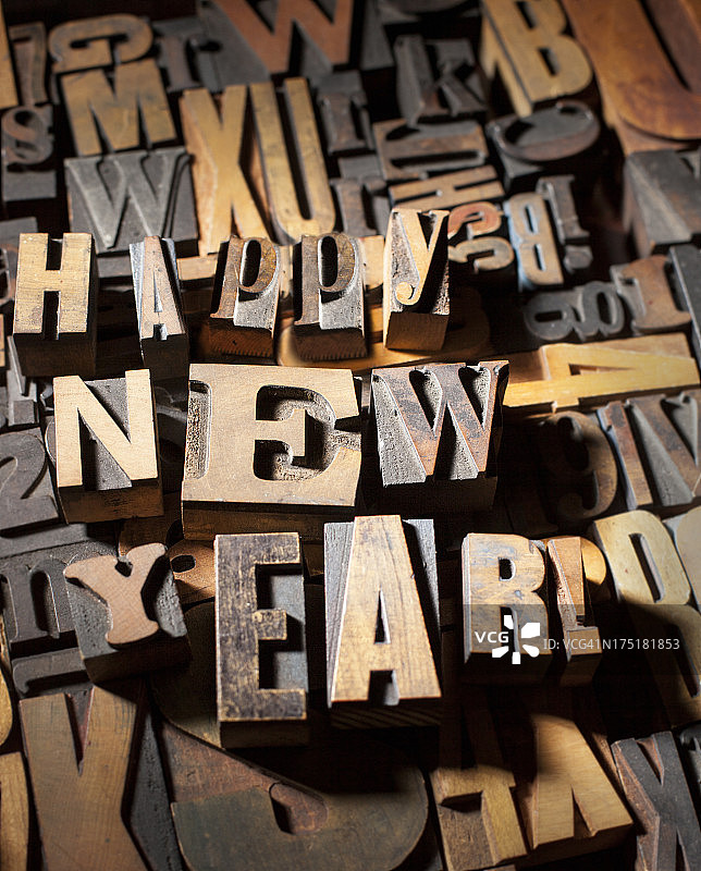 新年快乐!图片素材