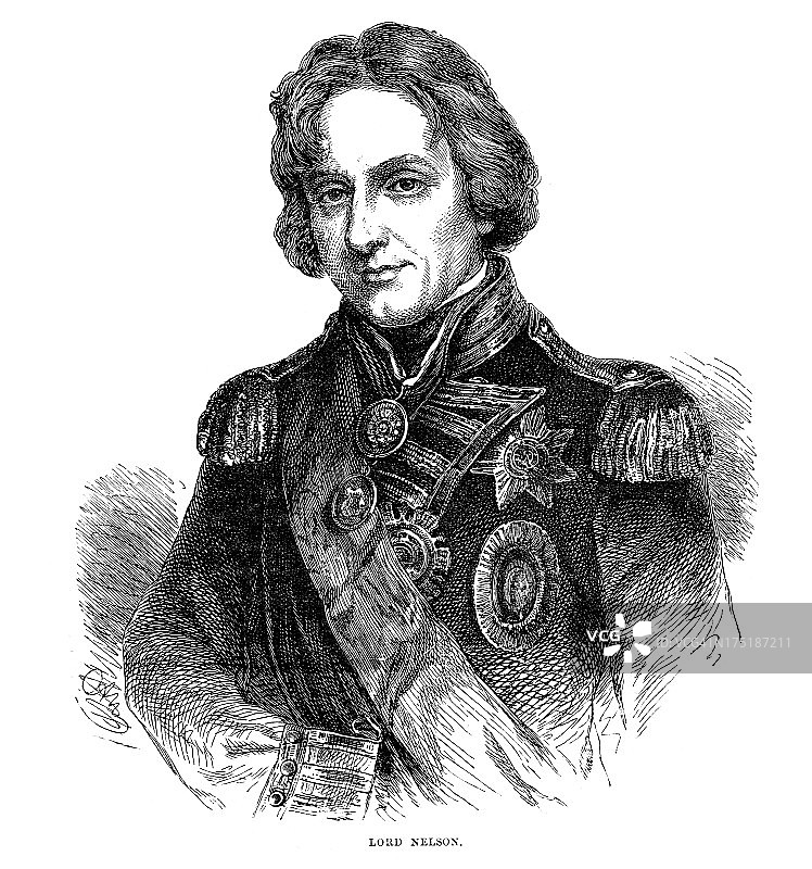 海军上将霍雷肖·纳尔逊图片素材