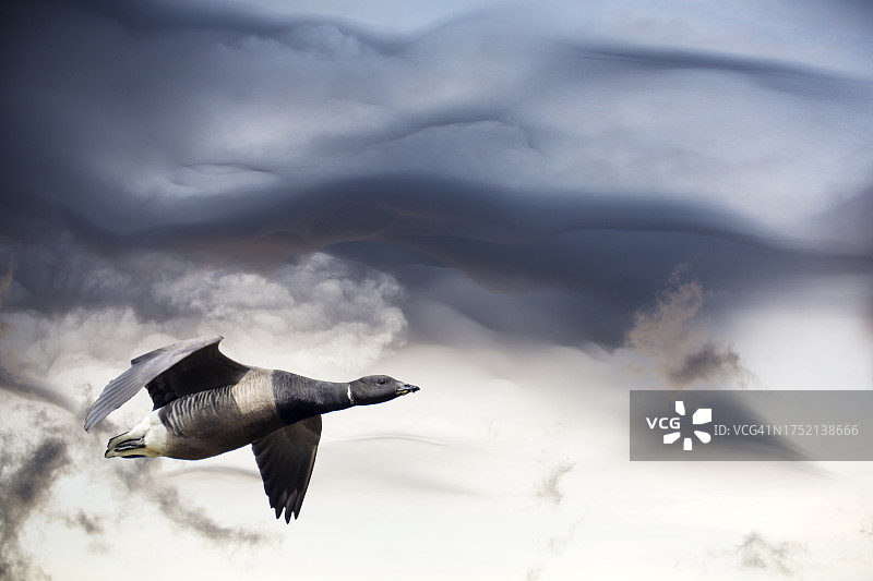 英国湖区安布尔赛德的奇形怪状的云彩图片素材