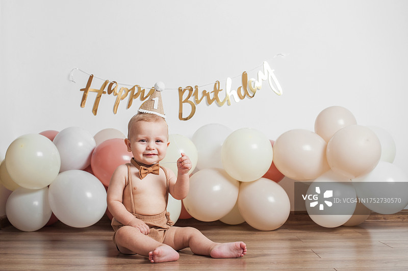 宝宝的第一个生日图片素材