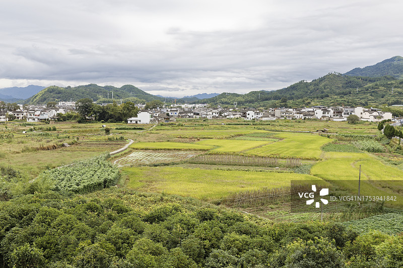 安徽乡村风貌图片素材