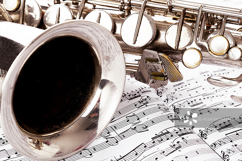 萨克斯管图片素材