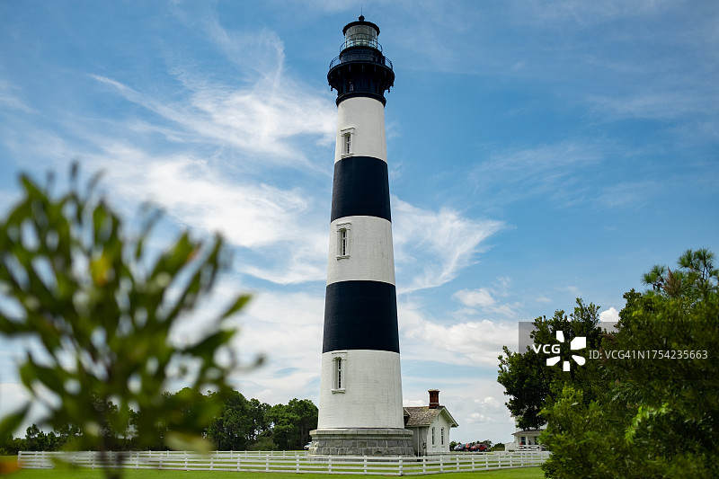 博迪岛灯塔 | 北卡罗来纳州外滩图片素材