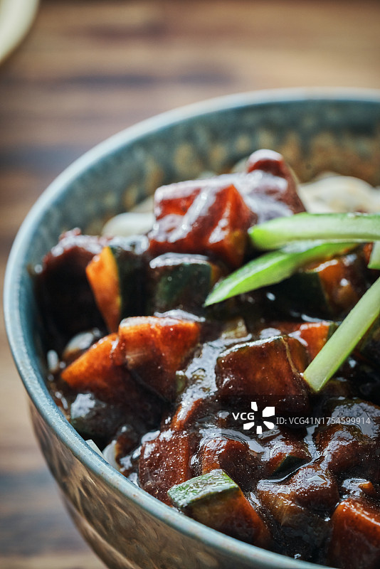 韩式炸酱面图片素材