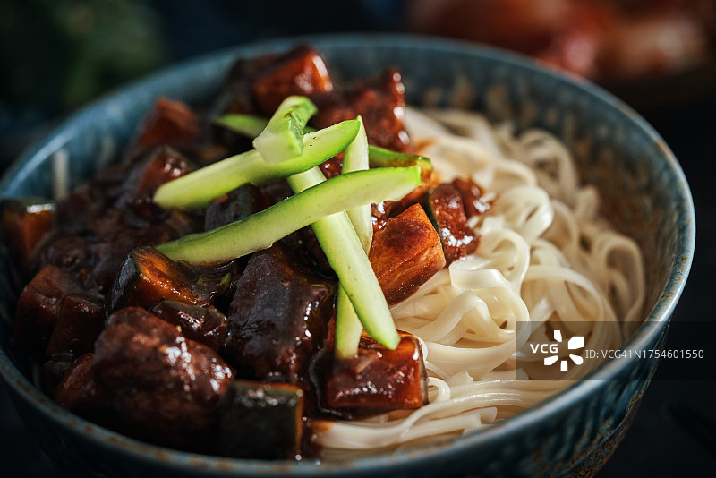 韩式炸酱面图片素材