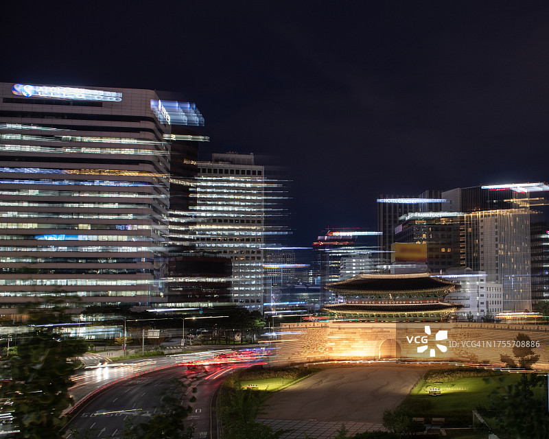 崇礼门或南大门图片素材