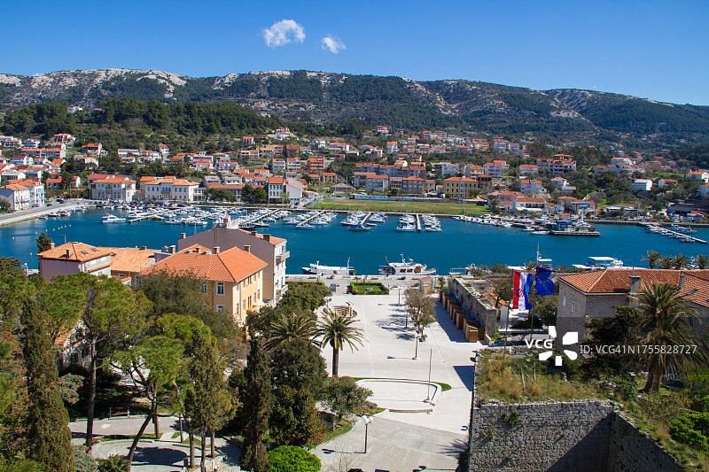 克罗地亚拉布岛，克瓦内尔图片素材