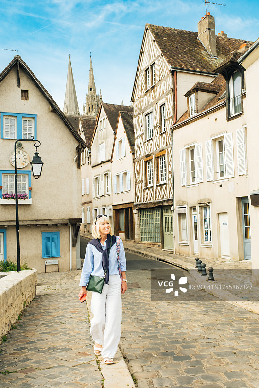 法国沙特尔度假图片素材