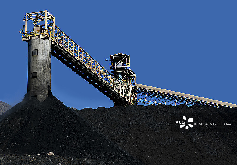 煤炭开采图片素材