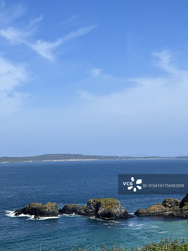 北爱尔兰巴利卡斯尔海景图片素材