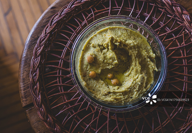 鹰嘴豆泥图片素材