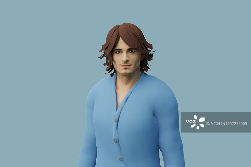 元宇宙头像肖像图片素材