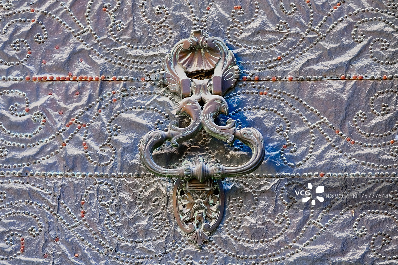 中世纪门把手图片素材