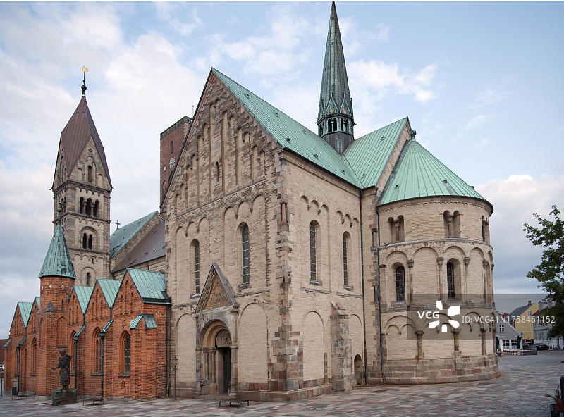 丹麦南日德兰里伯大教堂图片素材