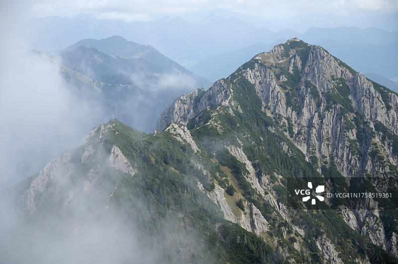 德国巴伐利亚阿尔卑斯山科赫尔山 Herzogstand图片素材