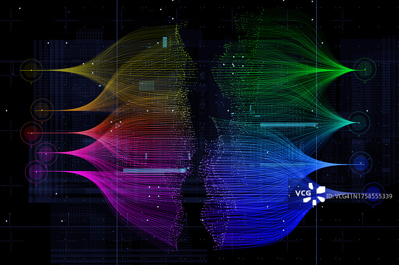 彩色数据图片素材