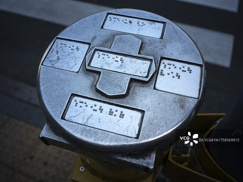 城市街道上的金属盖图片素材