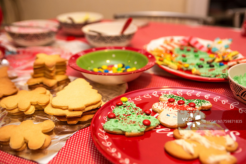 圣诞饼干图片素材