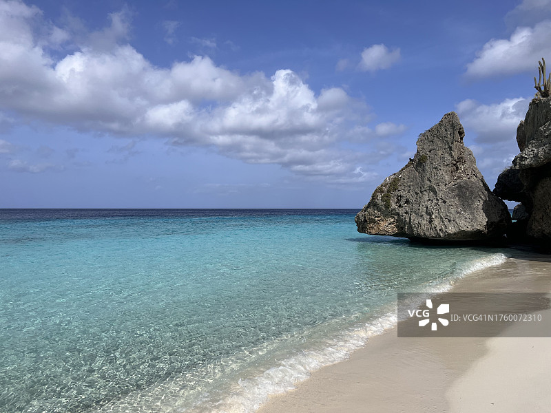 库拉索岛海景全景图片素材