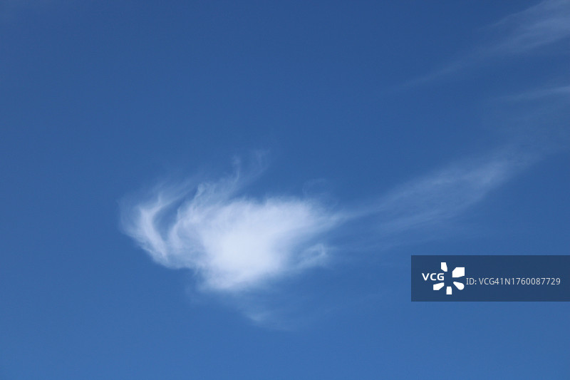 美国佛罗里达州天空中的云朵低角度视图图片素材