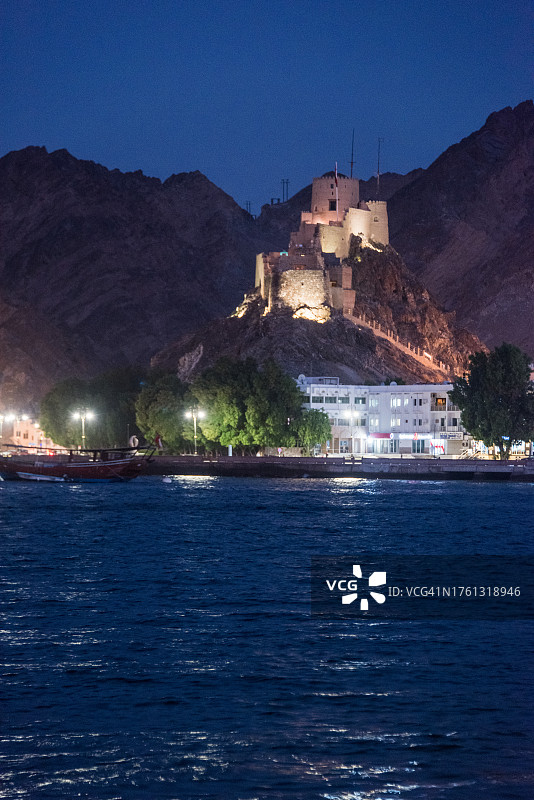 马斯喀特穆特拉堡图片素材