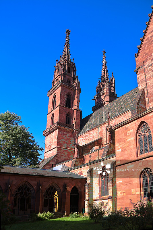 大教堂尖顶图片素材