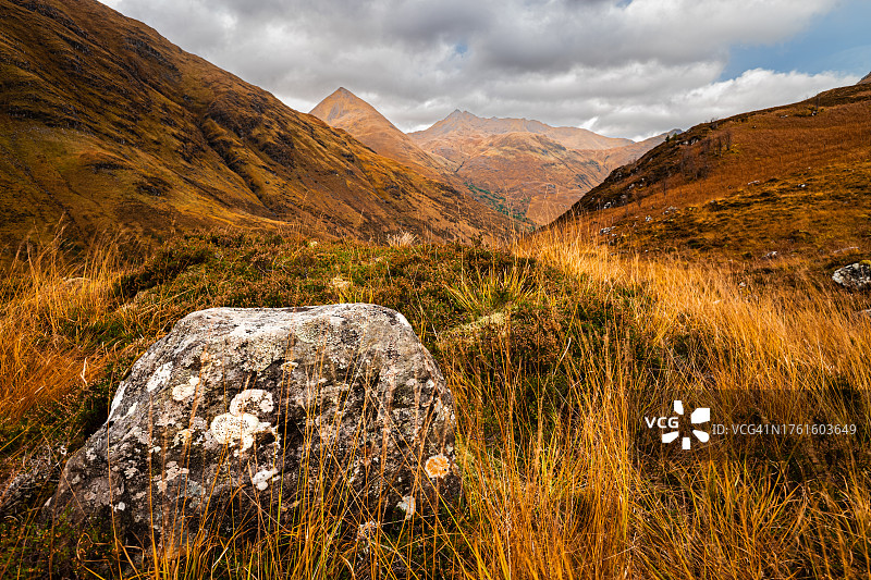 苏格兰格兰希尔景色图片素材