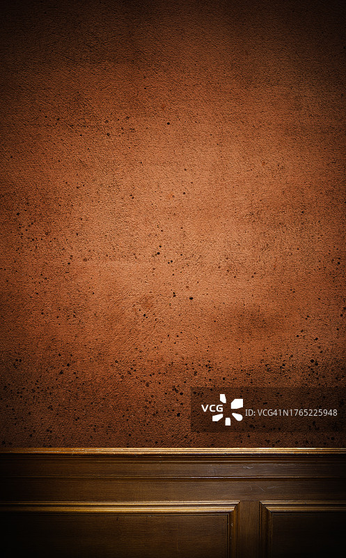 渲染的墙壁和木镶板图片素材