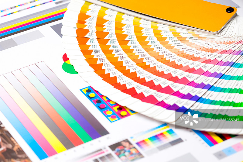 探索色彩世界：创意灵感的调色板图片素材