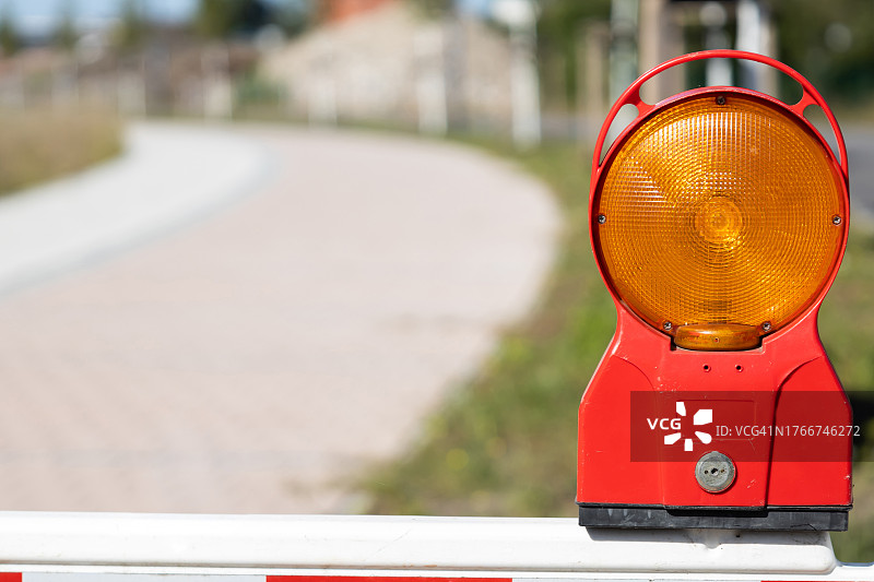 道路封闭图片素材