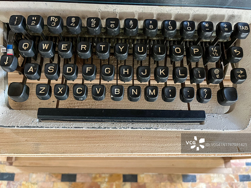 老式打字机图片素材