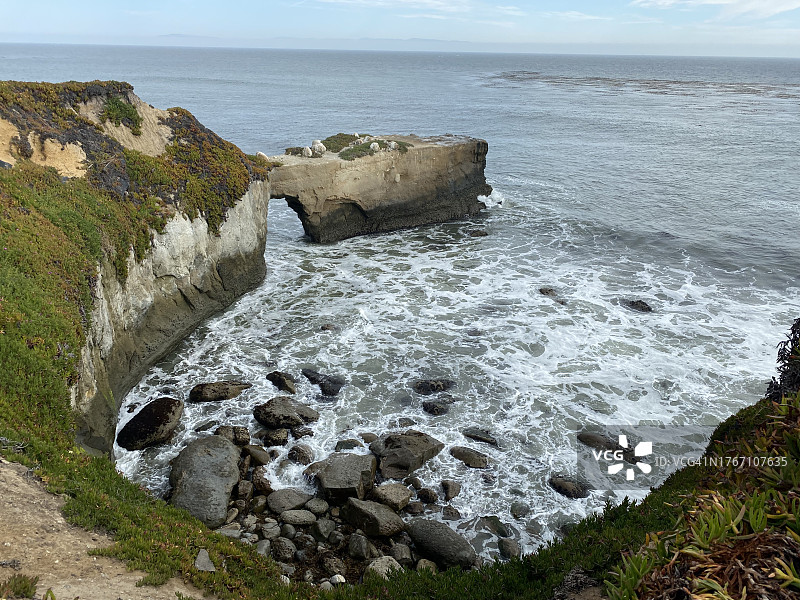 加利福尼亚州圣克鲁斯海景图片素材