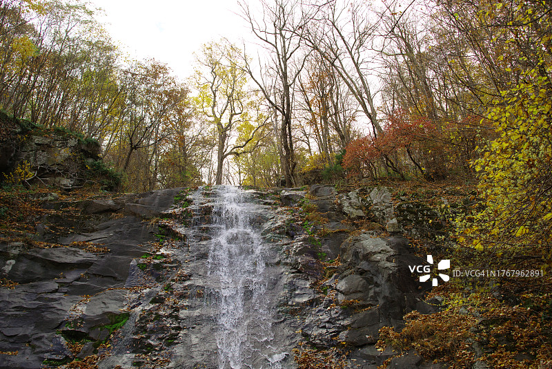 上怀特欧克瀑布图片素材