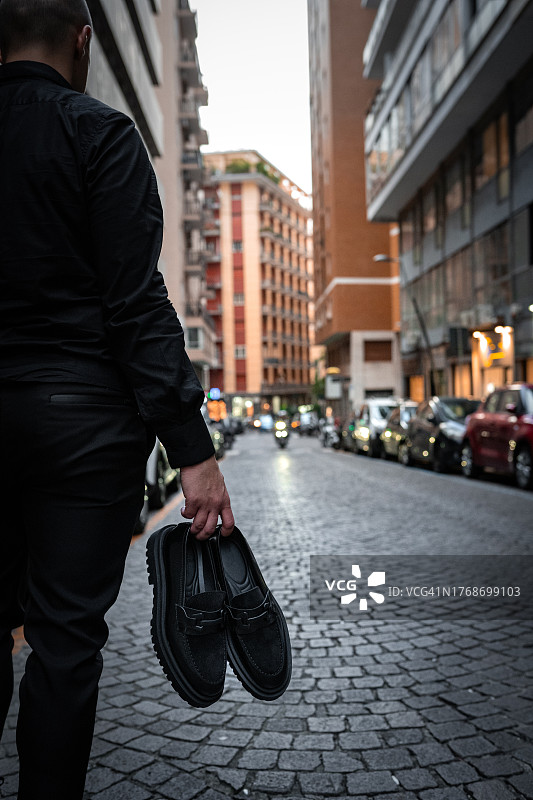 我喜欢我的新鞋图片素材