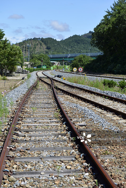 全罗南道宝城郡鸣凤站图片素材
