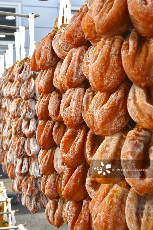 庆尚南道咸阳郡柿饼图片素材