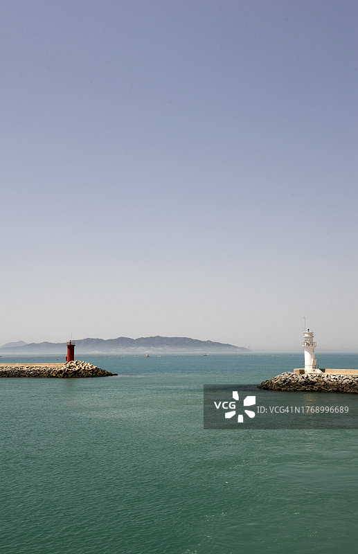 全罗南道莞岛郡青山岛图片素材