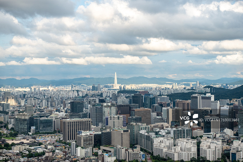 建筑物，首尔图片素材