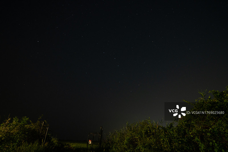 西海江华岛夜空星图片素材