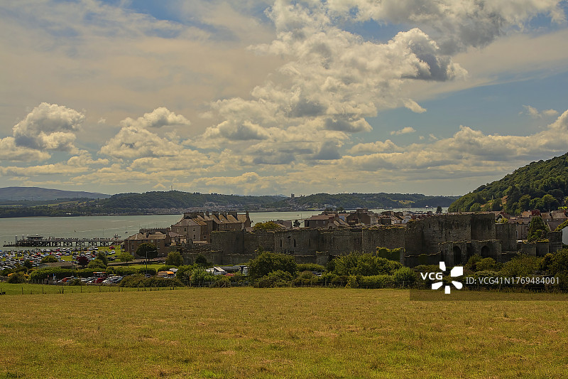 英国威尔士博马里斯图片素材