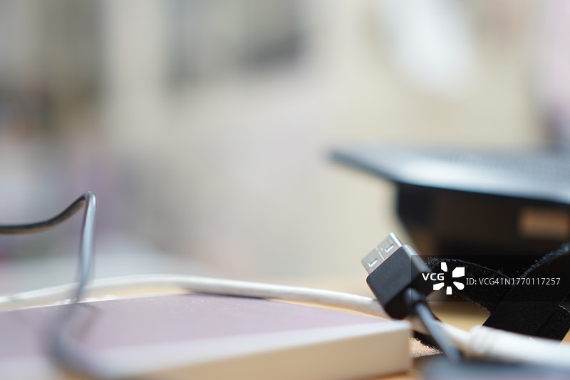 USB充电器线缆图片素材