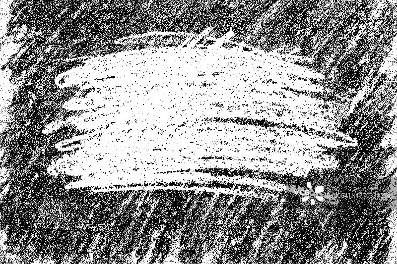 黑色背景上的白色笔触颗粒纹理图片素材