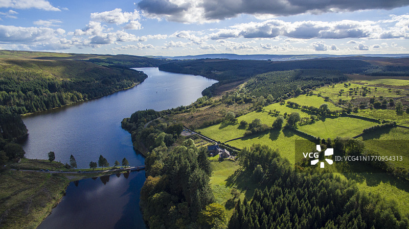 从上方看布雷肯比肯斯图片素材