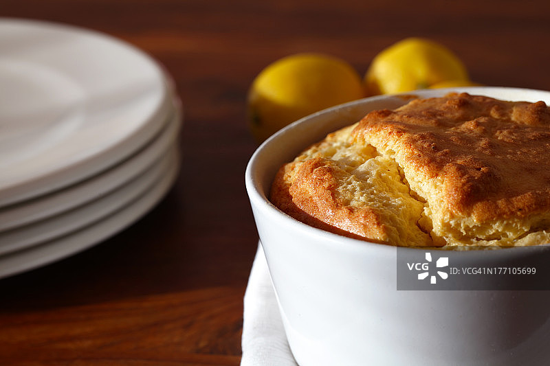 午餐芝士舒芙蕾图片素材